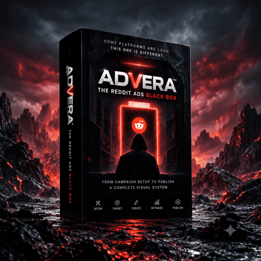 ⚫ADVERA™ — The Reddit Ads Black Box | Complete Purchase Campaign System
